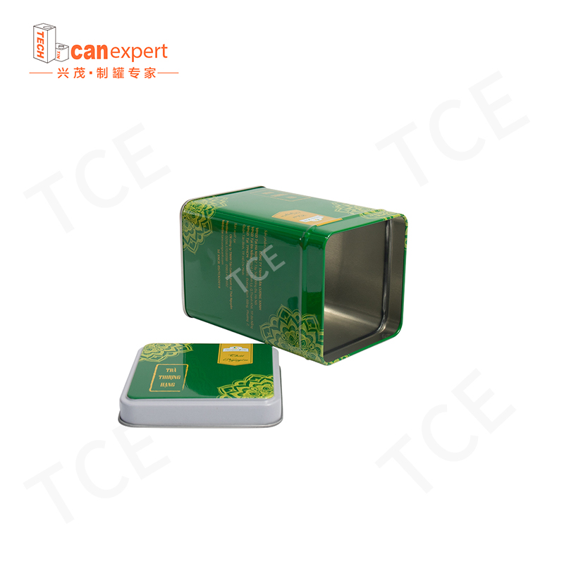 TCE-new Design ón ajándékdoboz csomagoló dobozok 0,28 mmnégyzet alakú kézműves ajándék konzervdoboz